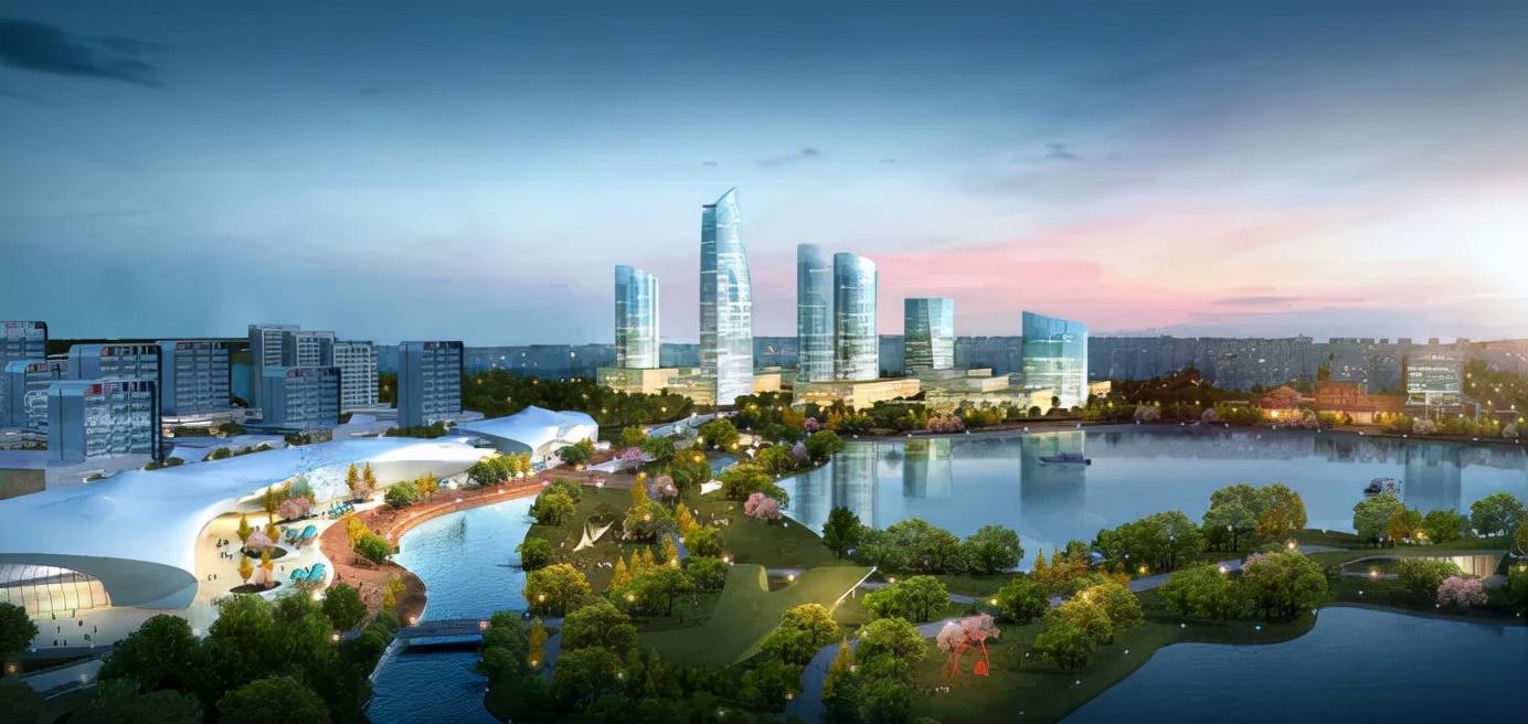 围绕一廊一轴两核聚焦四大重点区域松江新城将这样打造