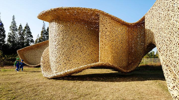 盘点国内特色竹建筑获奖作品 网红打卡竹编装置 竹景观 竹桥(设计+建造)境道原竹 - 知乎