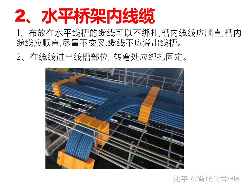 弱電工程電纜橋架如何施工才規範17個工藝要點示例附弱電工程施工注意