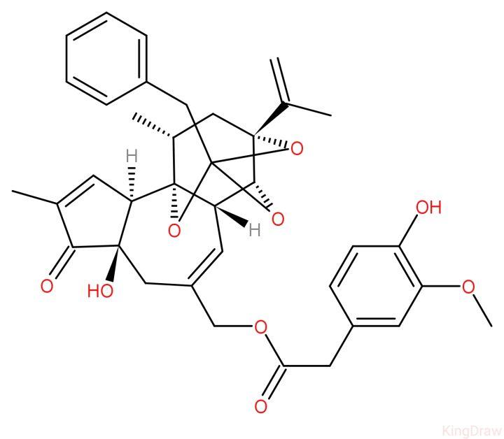 丨真正的变态辣:树脂毒素(c37h40o9,cas号:57444-62-9)