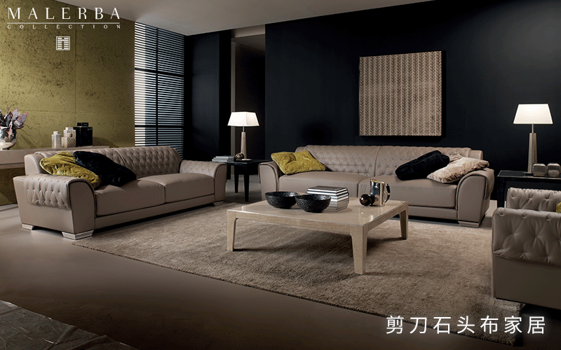 意大利家具malerba融合了东方美学的经典家居