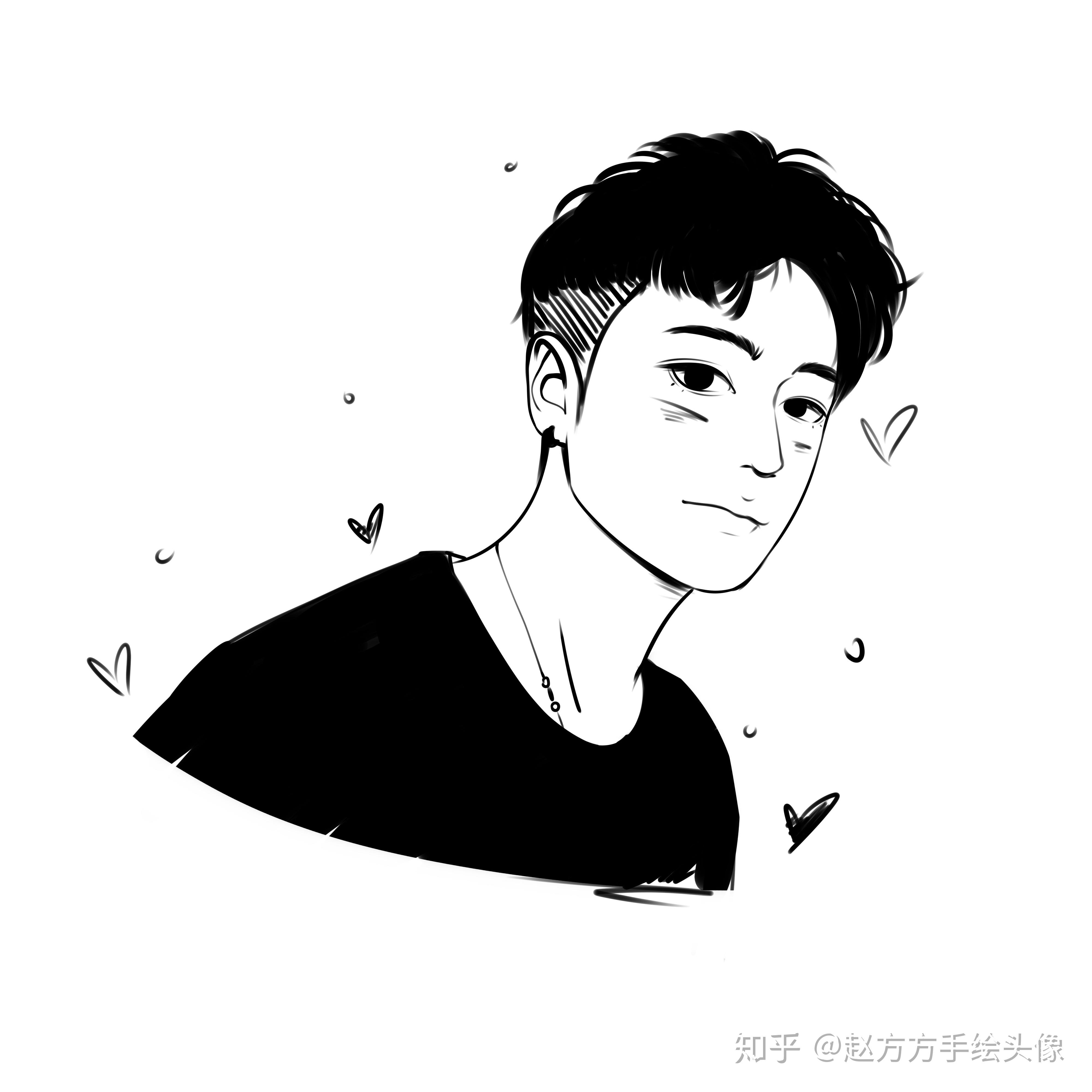 有哪些白底的动漫头像?类似于这样半身照. - 知乎