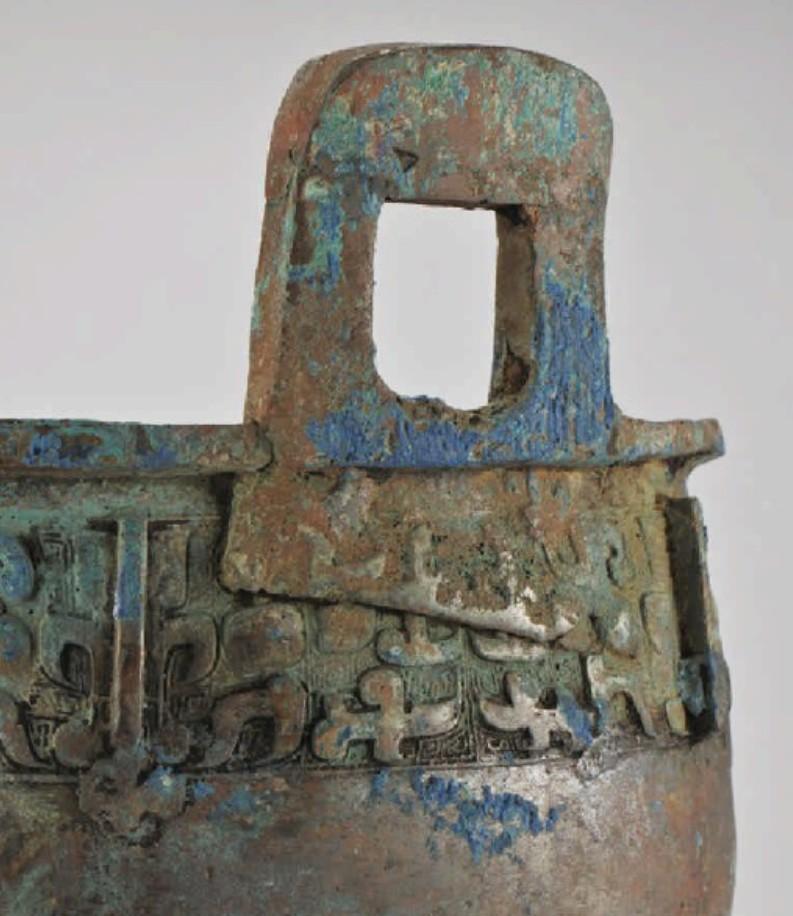 古代中国青銅器 鼎(てい) 西周後期 商末/ 西周初青銅饕餮紋鼎| Chinese