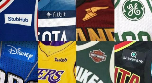 关于nba球衣上赞助商广告的问题