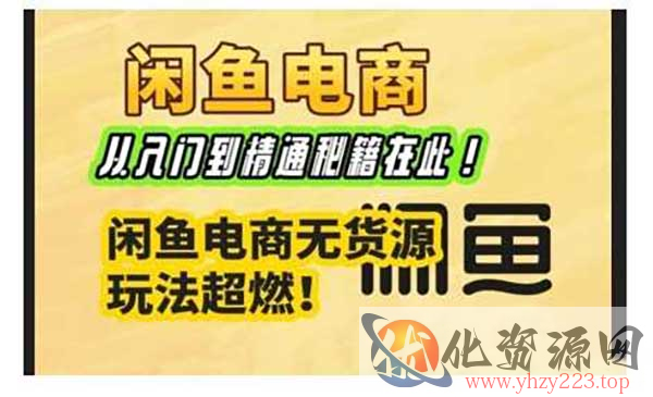 闲鱼电商实战课_wwz