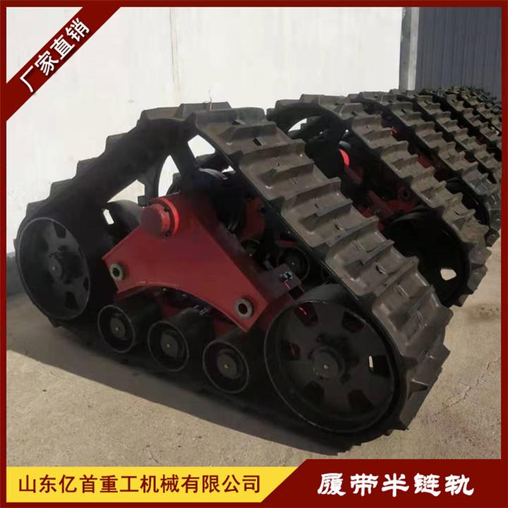 拖拉机改装三角履带轮增加牵引力