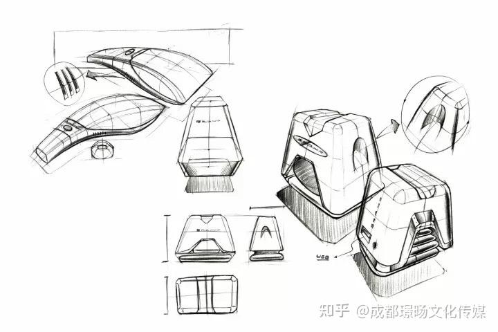 工业设计手绘线稿