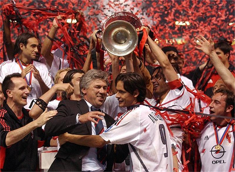 2002/2003年欧冠决赛—ac米兰vs尤文图斯(同为意大利球队)比赛过程并