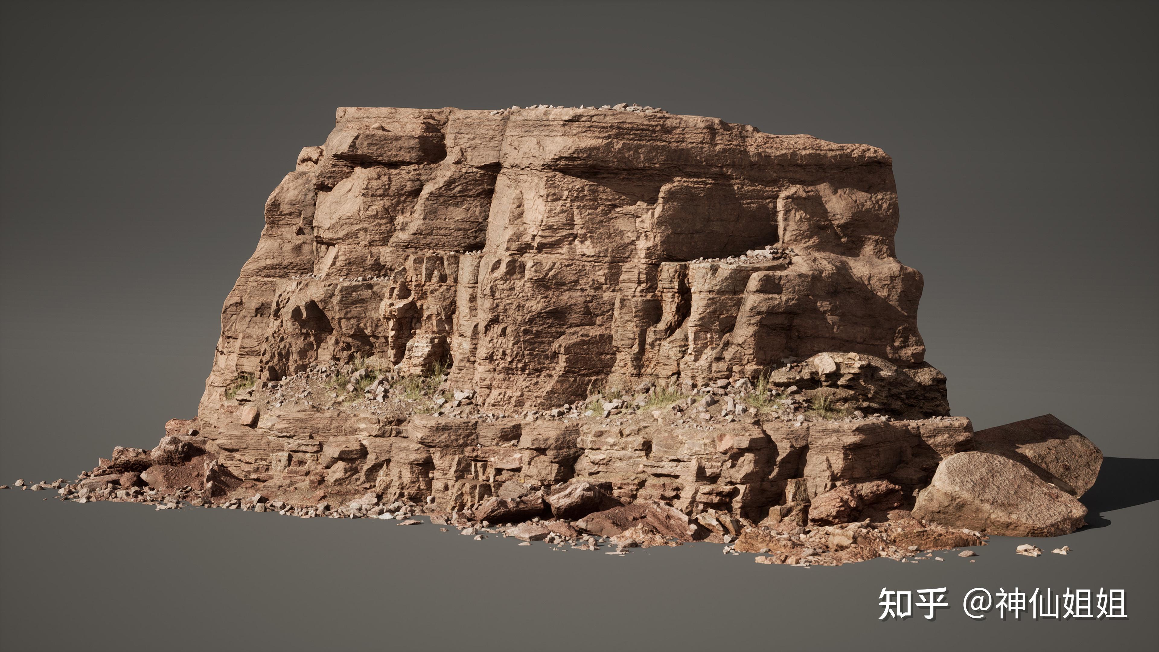 zbrush石头如何进行雕刻怎么雕刻都不自然