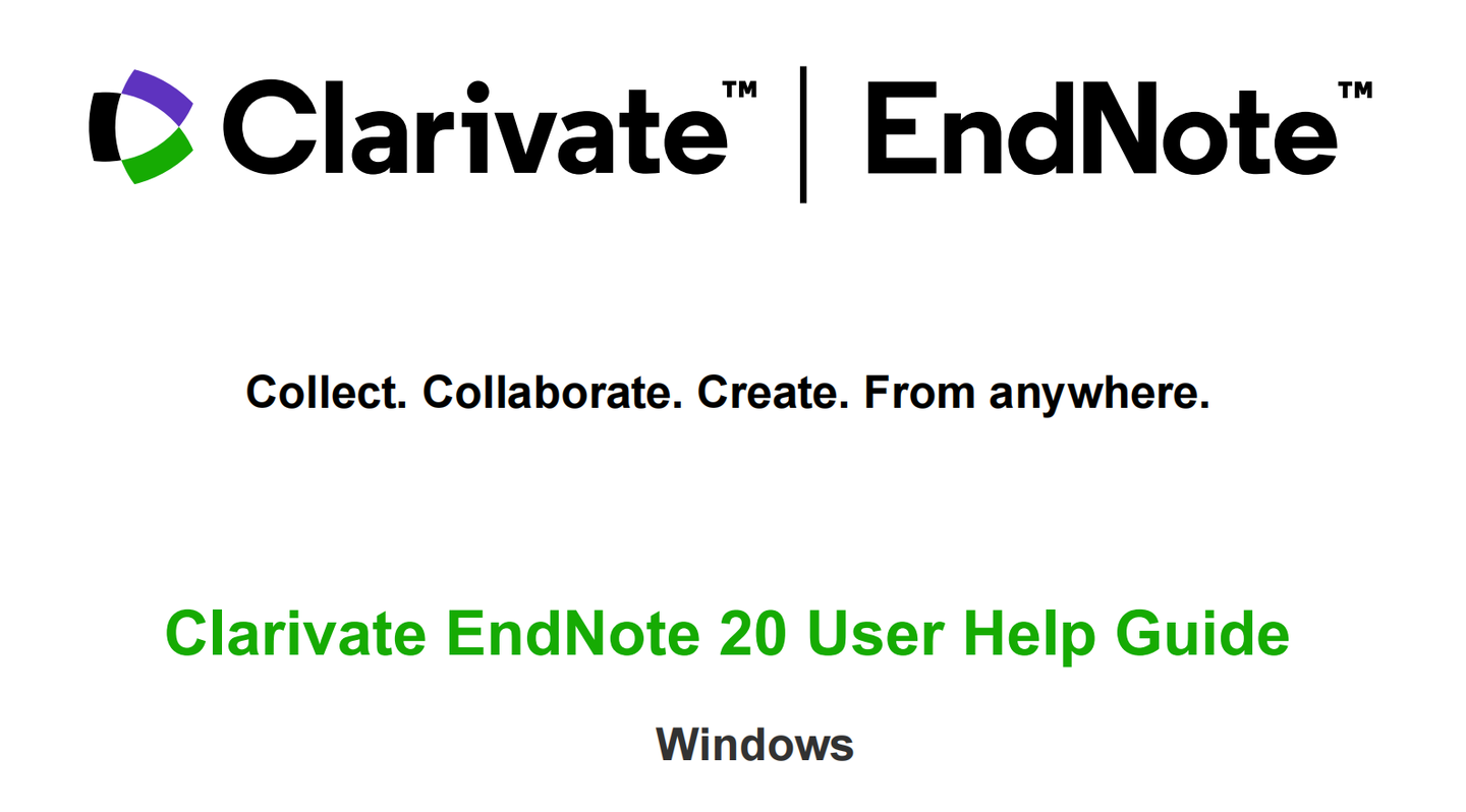 EndNote 20 调整参考文献格式 - 知乎