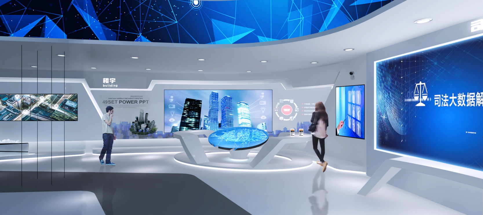 企业科研成果展厅设计案例赏析 - 知乎