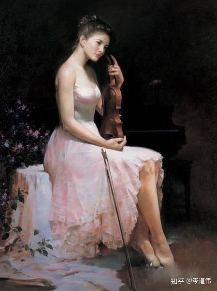 旅美画家关则驹的油画作品欣赏