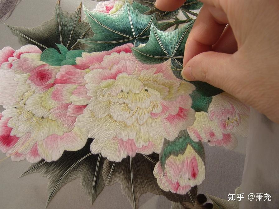初学中国刺绣的三大步骤,缺一不可! - 知乎