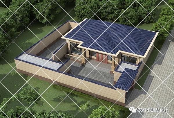 10套新款农村一层带小院农村自建房, 造价低,经济实用养自建房 - 知乎