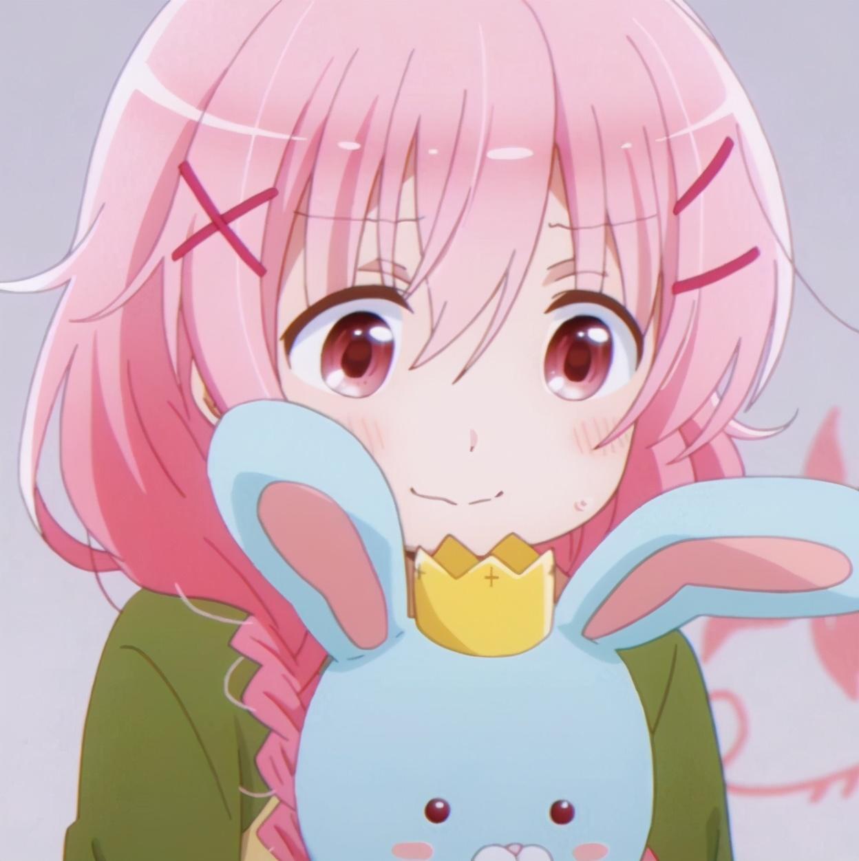 粉色系头像真人动漫插画全部安排你会喜欢