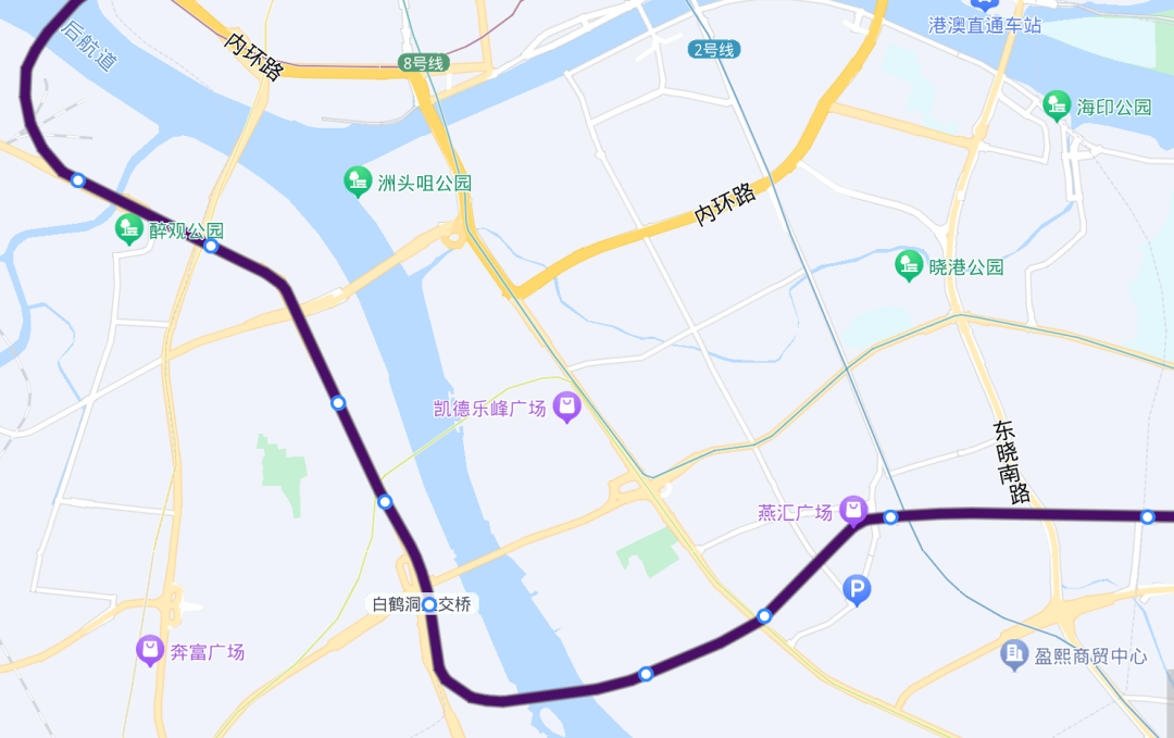 在建广州地铁11号线途经5个主城区连接2个火车站全长43公里共设31座