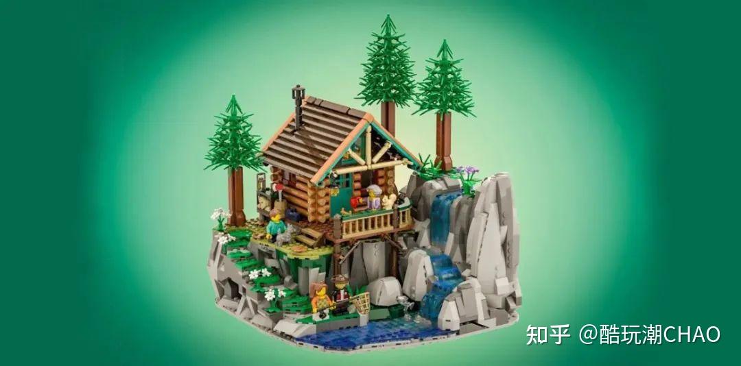 第26件~乐高ideas作品《河畔小屋》获得万票支持 - 知乎
