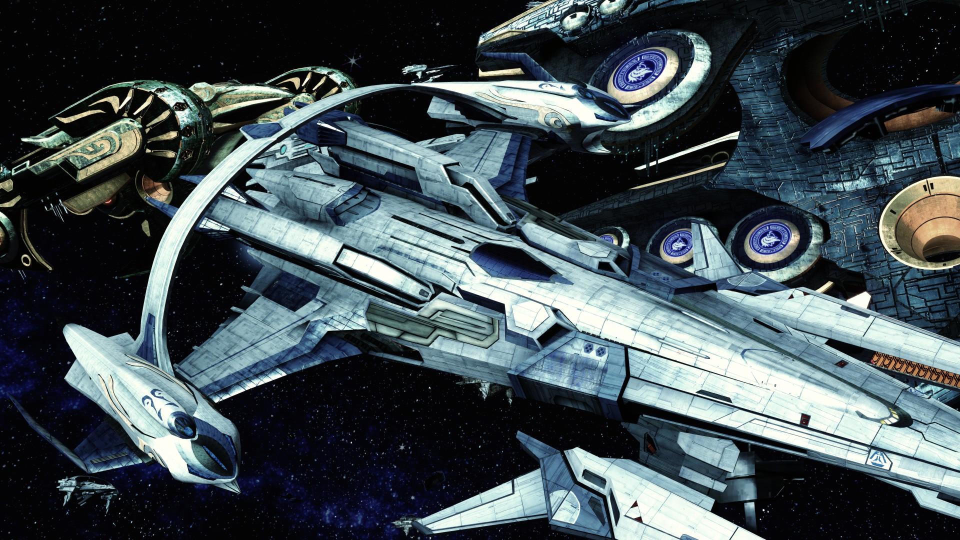 科幻作品中有哪些漂亮的太空飞船