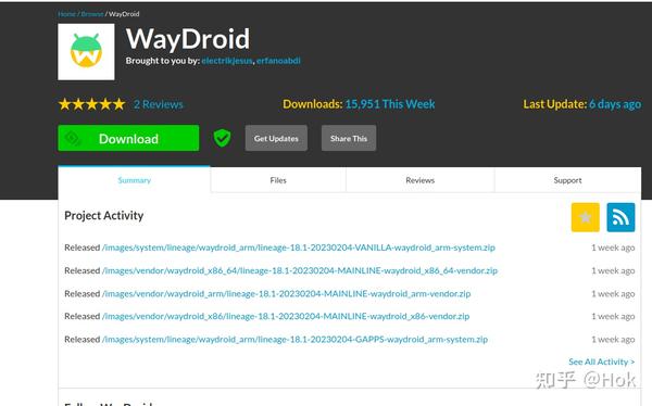Linux android waydroid 