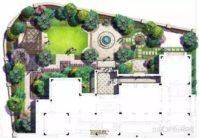 100款园林庭院景观设计平面效果图,总有一款是你喜欢的 - 知乎