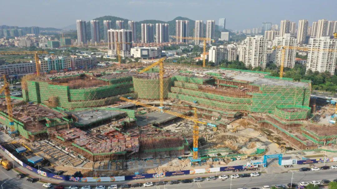 珠海万达广场封顶