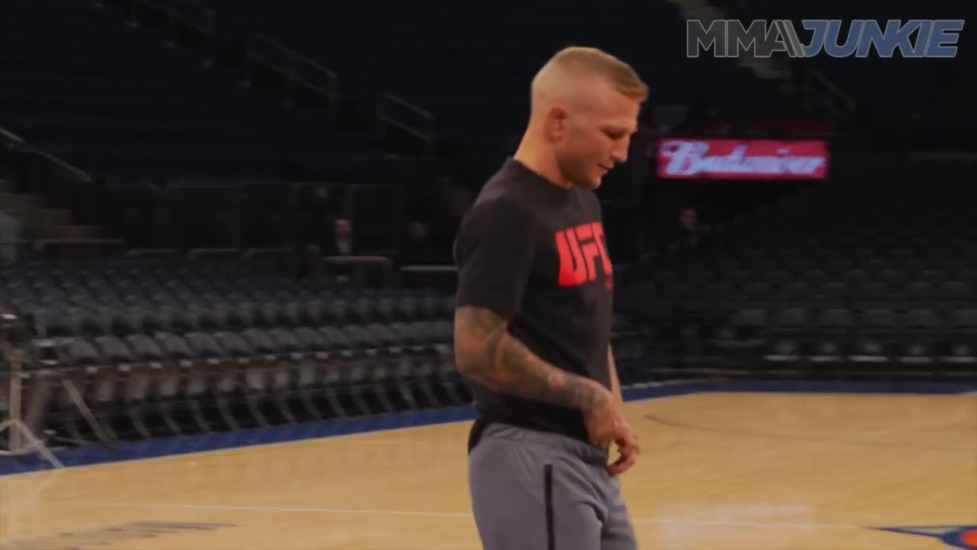 ufc217巅峰时期的tj迪拉肖