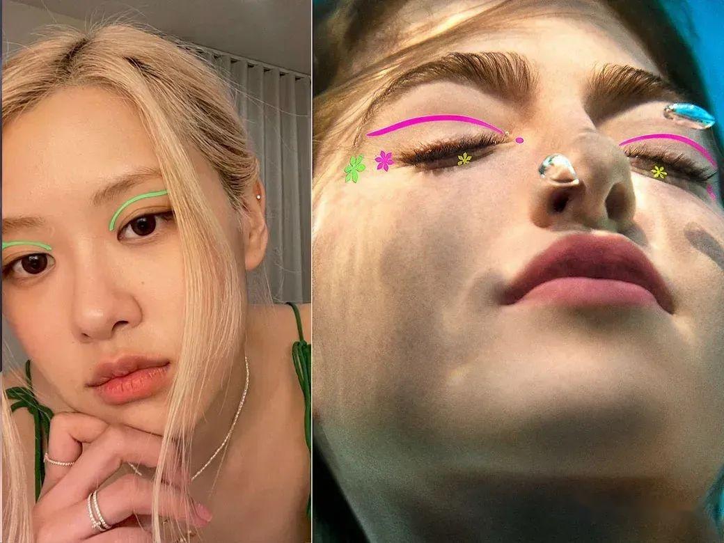 jennie同款眼妆贴纸掀热潮13个blackpink纯欲妆容教学私下最爱妆品大