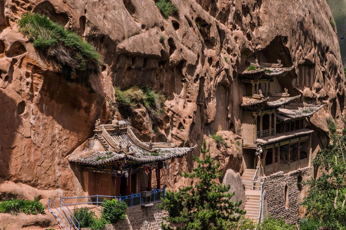 甘肃热门旅游景点马蹄寺景区旅游攻略低音号