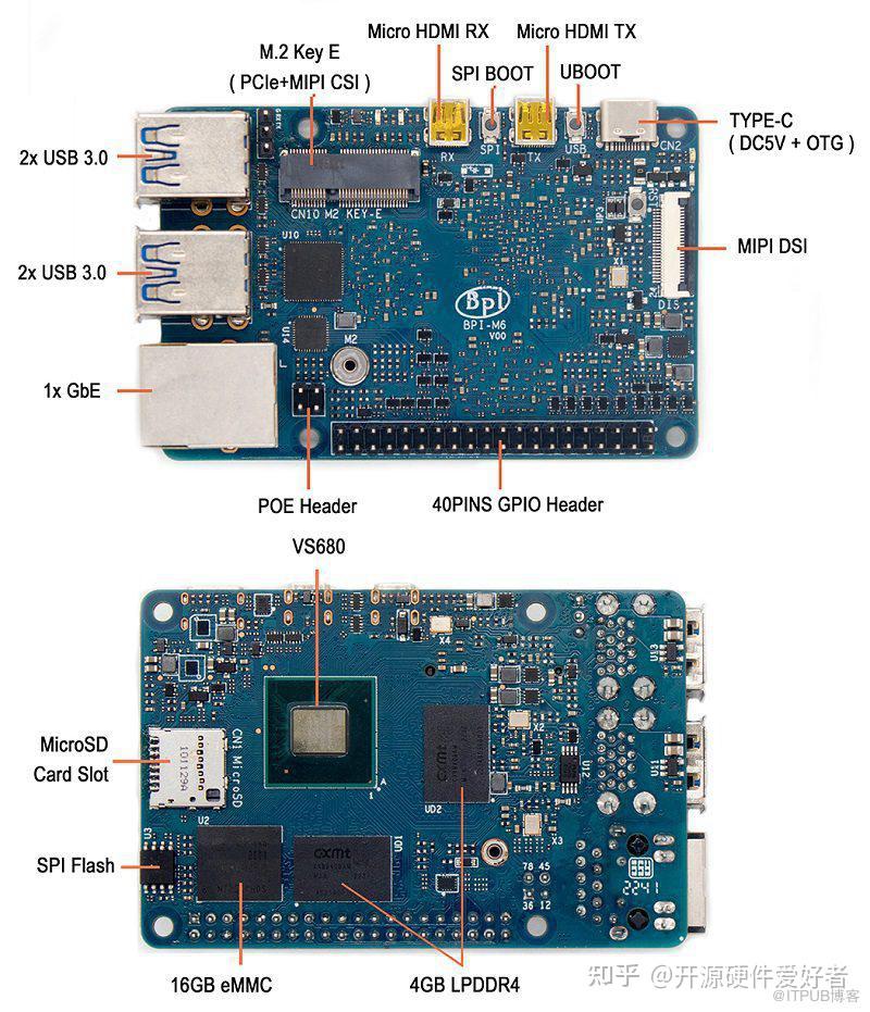 BPI M6 VS680 4G LPDDR4 16G EMMC BPI M6 VS680 4G LPDDR4 16G EMMC