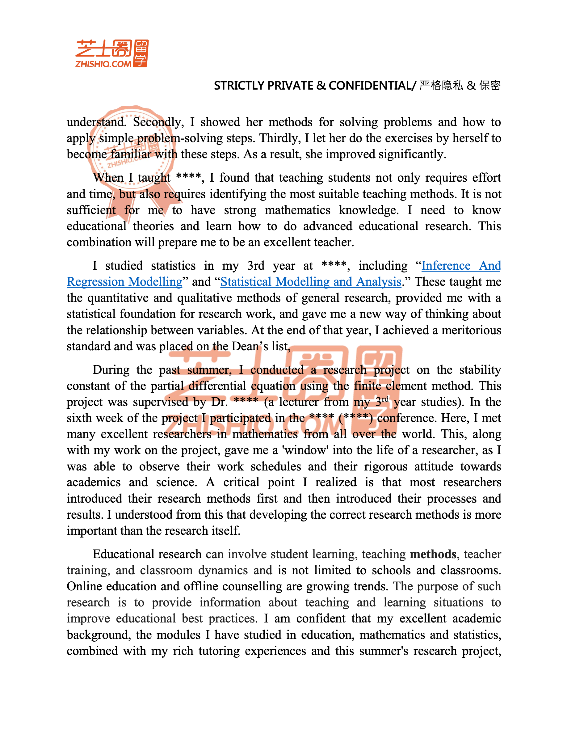 牛津大学教育学硕士个人陈述PS文书范文 - 知乎