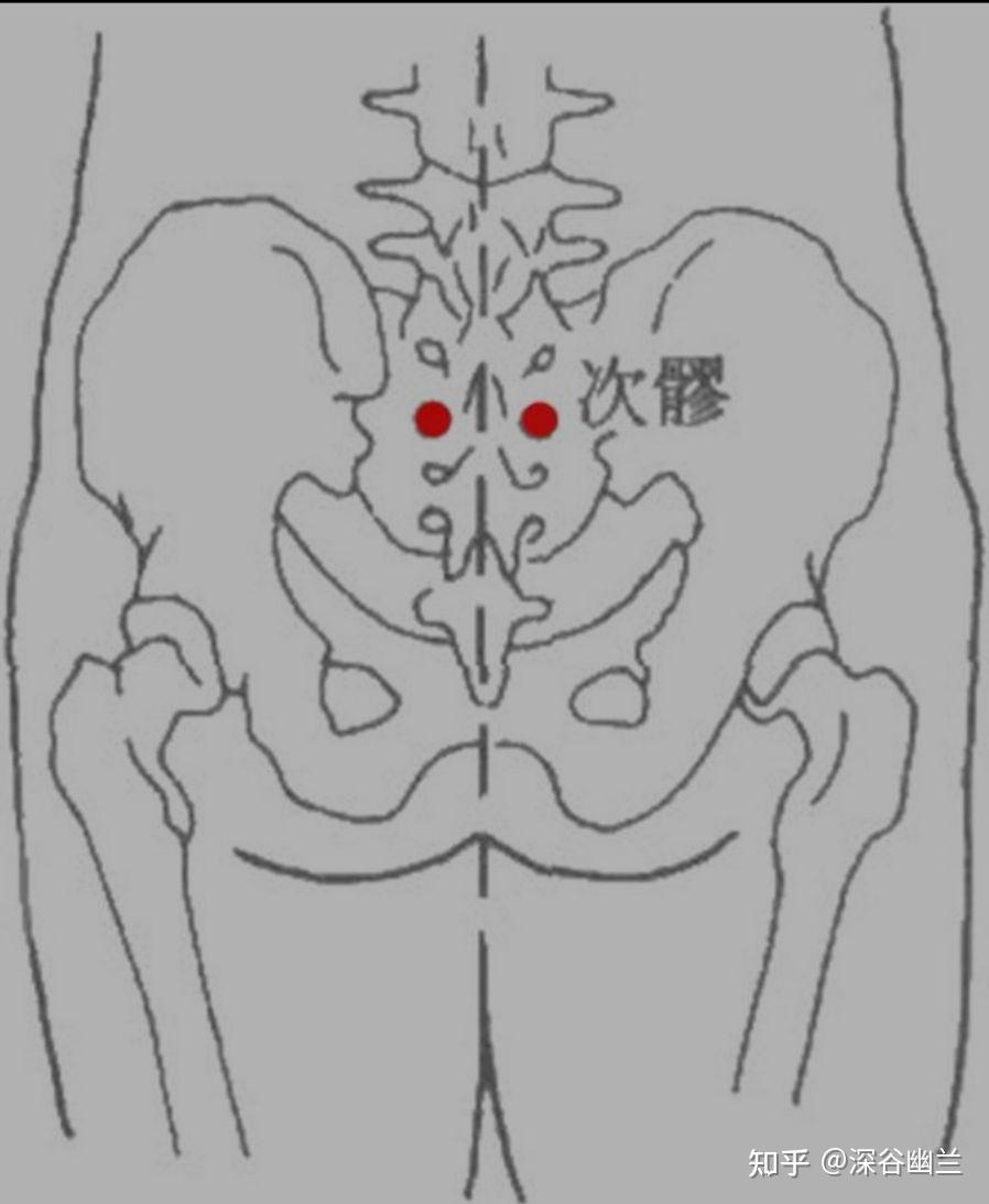 次髎定位技巧图片