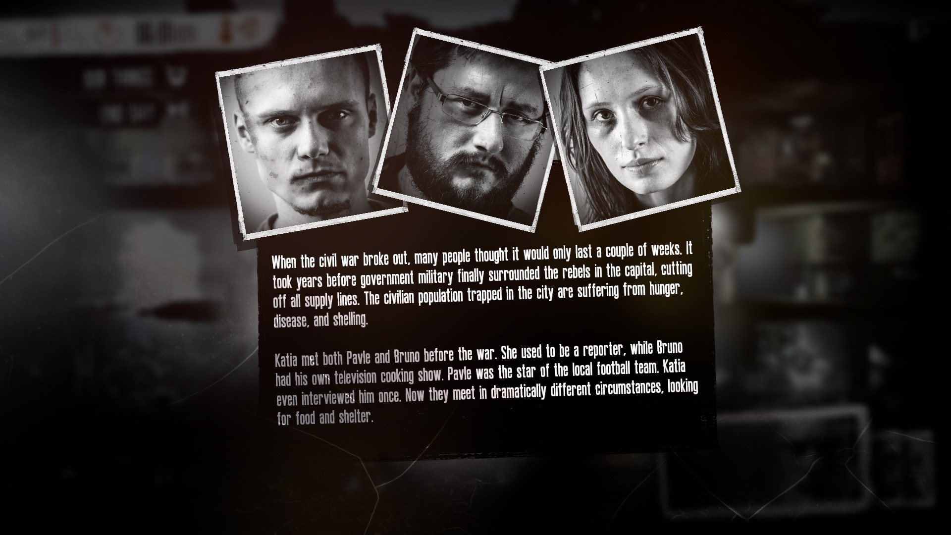 图片[6]-这是我的战争/This War of Mine-电脑游戏俊享空间-游戏仓库-俊享空间 | 一站式免费资源社区 - 海量软件 / 源码 / 项目 / 壁纸 / 游戏等免费获取