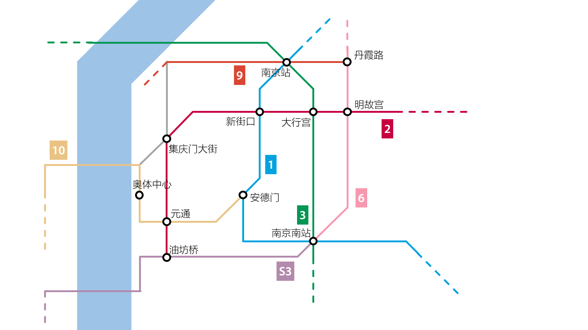 南京地铁2号线东延线图片