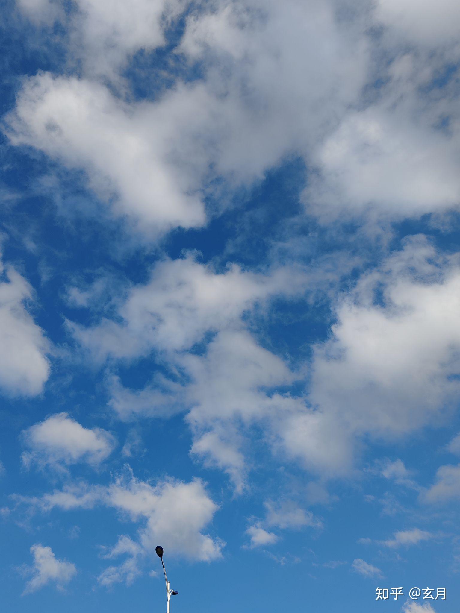 能看看你们相册里自己拍下的天空吗