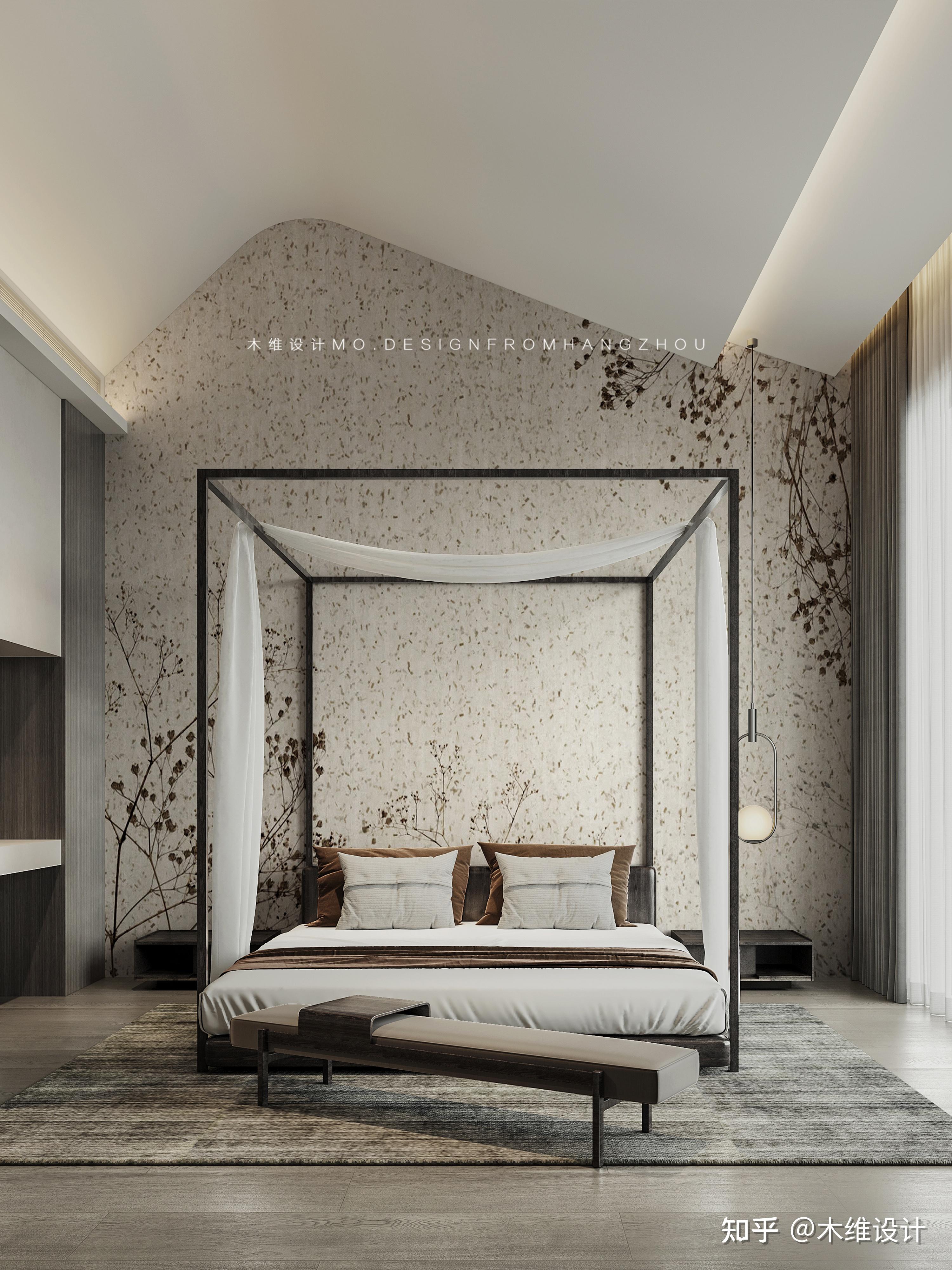 效果展示丨东方意境,新中式禅意的极简别墅