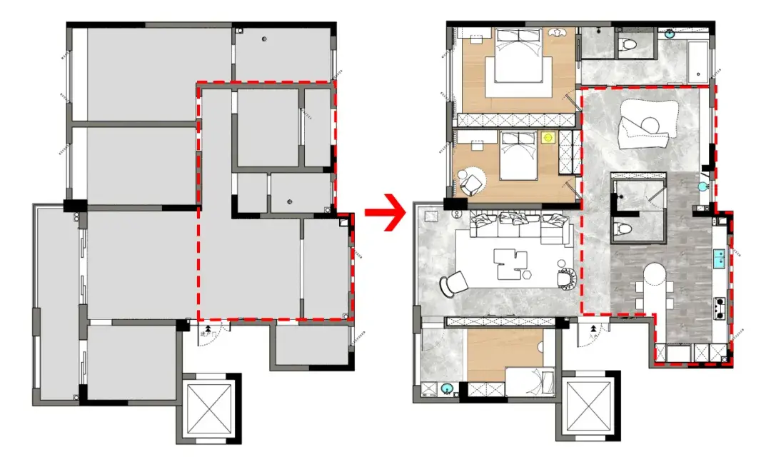 四,洄游动线设计