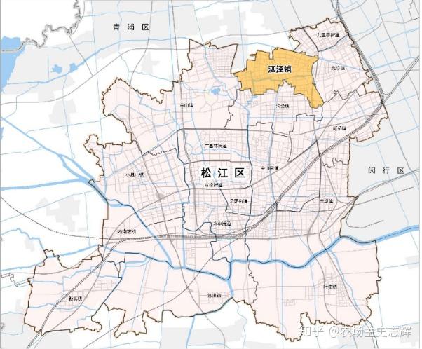 松江区泗泾镇总体规划2035 新增区级示范高中 保留有轨电车t4,t6