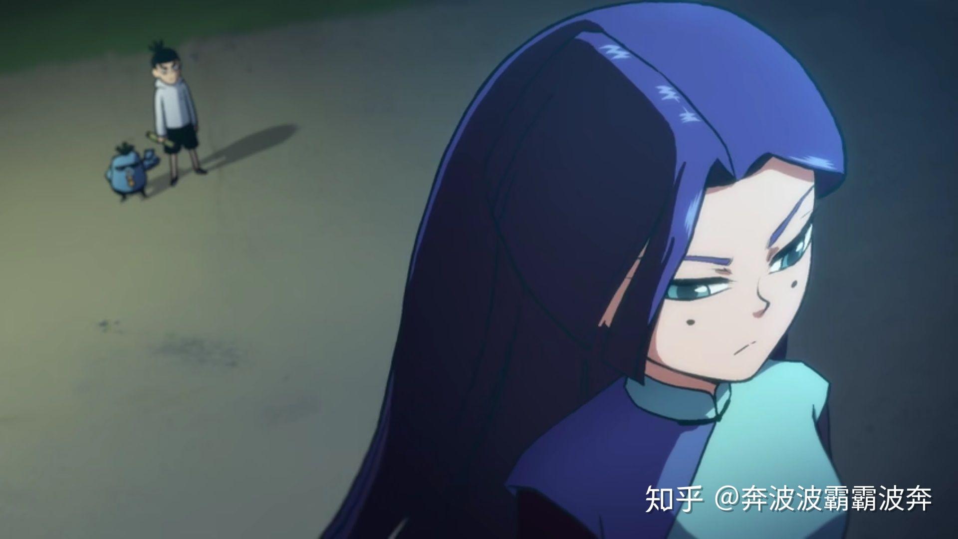 为什么《刺客伍六七》里面梅花十三小时候头发是绿色的,长大头发是