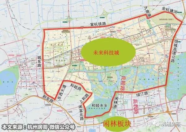杭州余杭闲林最新规划 闲林未来5年规划 杭州闲林最新规划