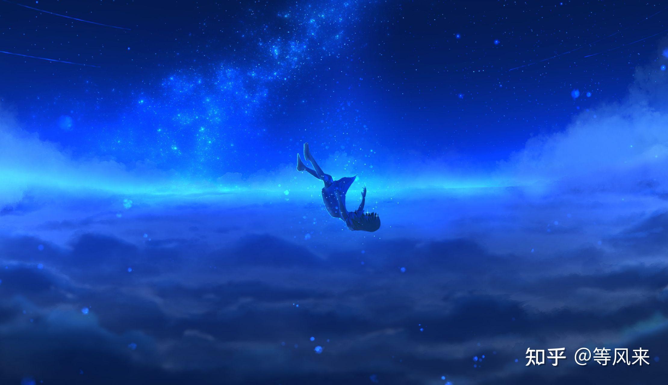 有哪些好看到爆的蓝色系头像