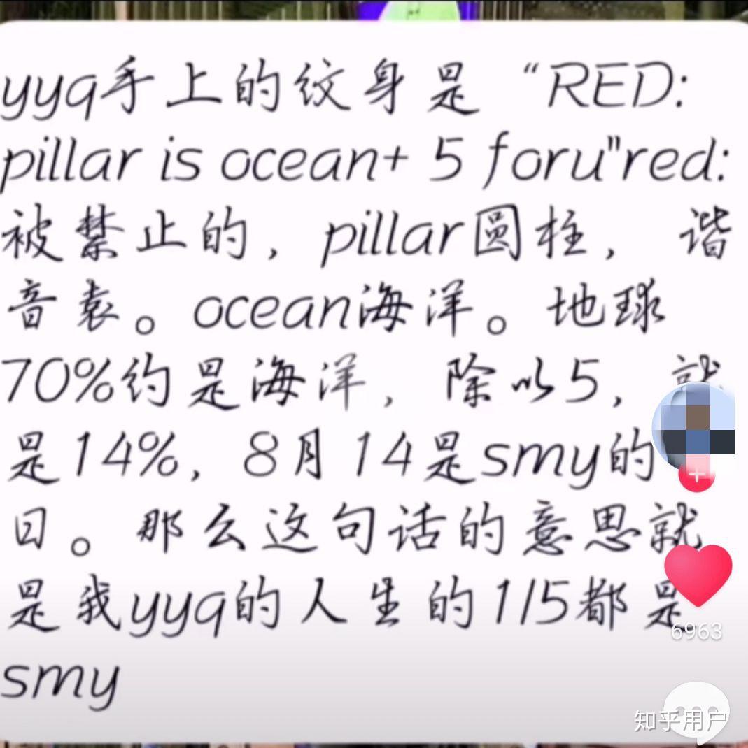 想知道袁一琦手上纹身的含义是什么?