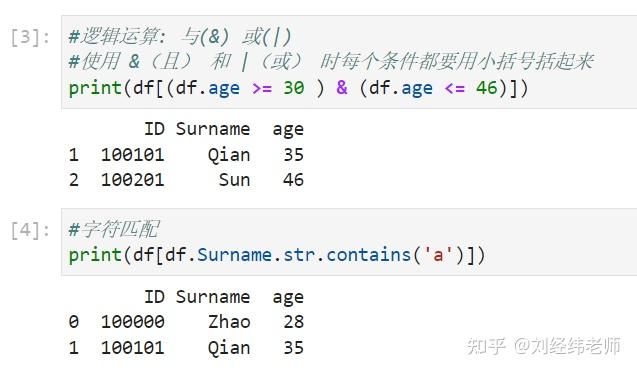 Python数据框DataFrame的 数据筛选 - 知乎