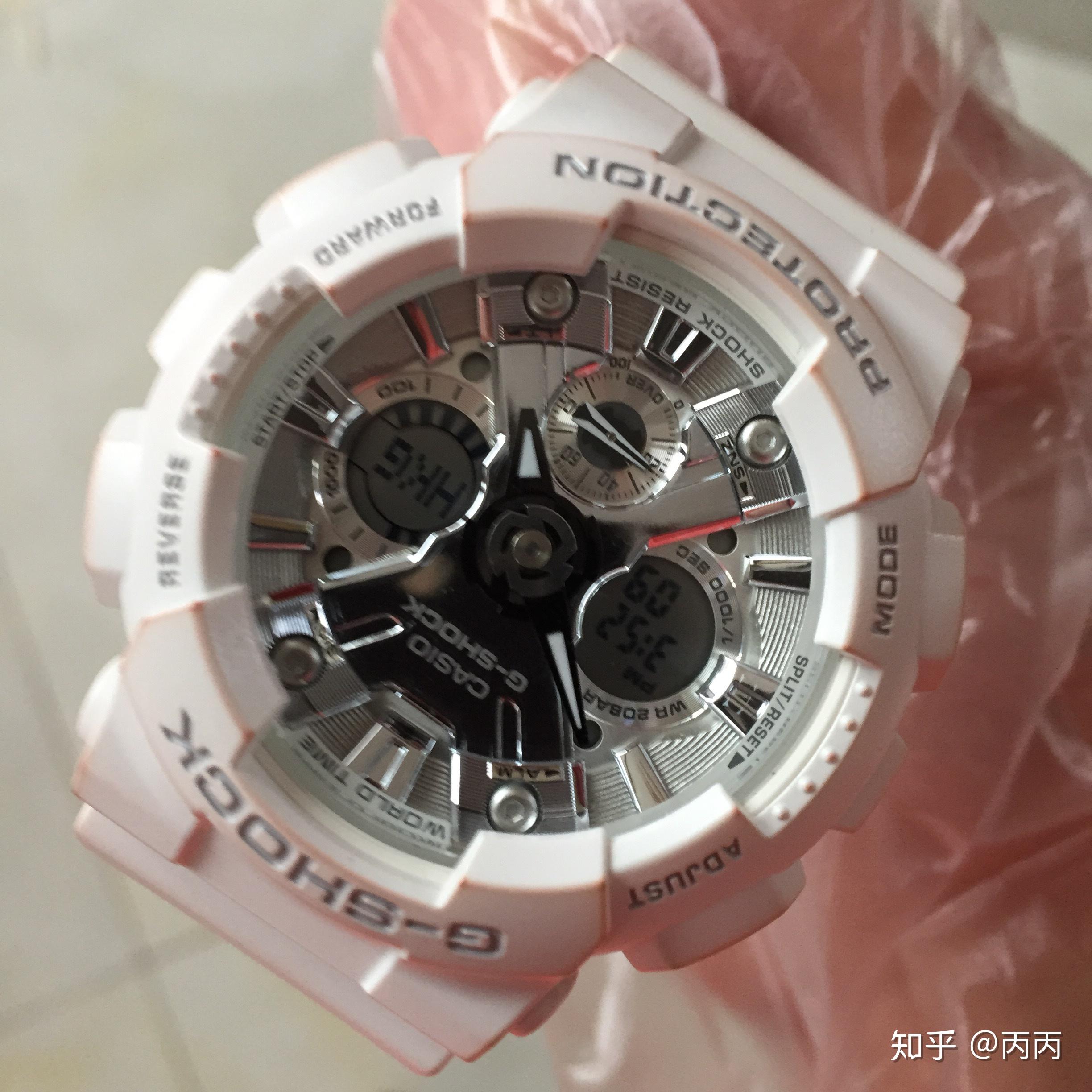 白色卡西欧手表清洗