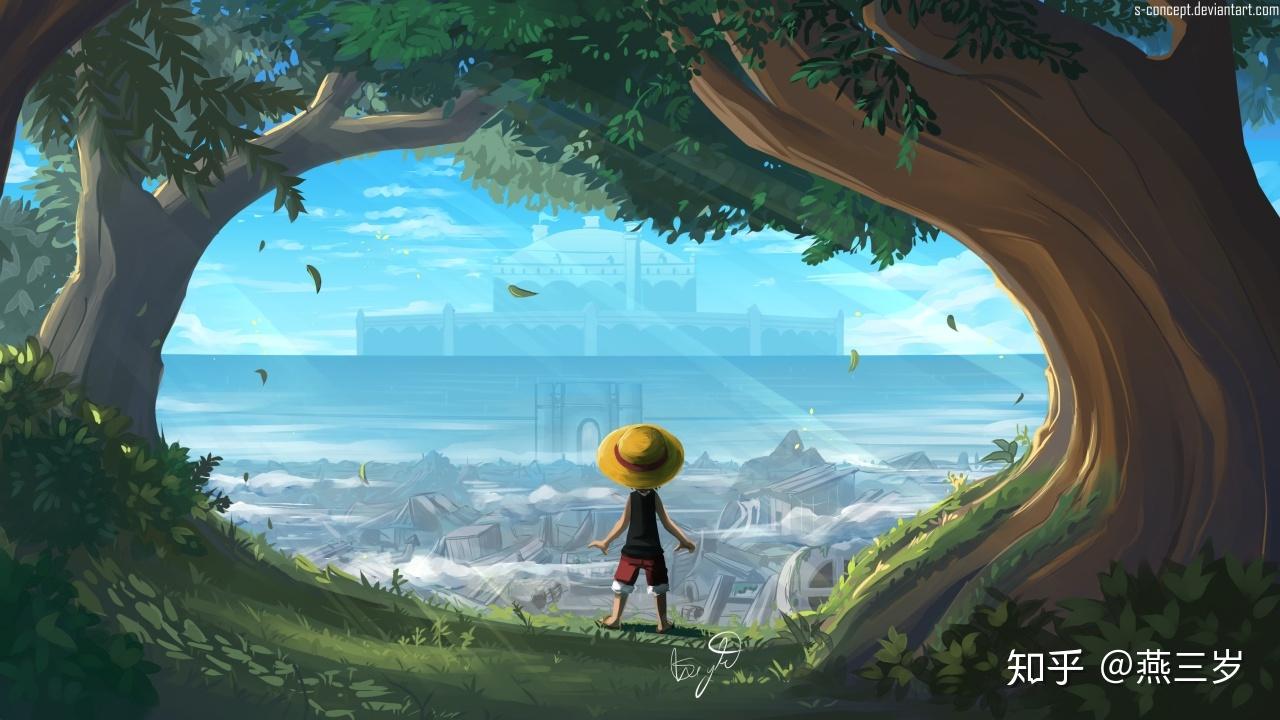 海贼王壁纸简洁一点的有没有? - 知乎