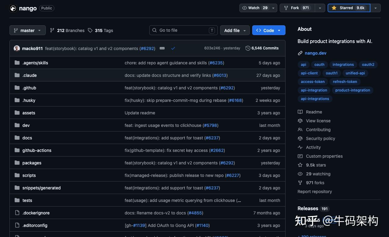 GitHub 9.5k Star! Nango：让 AI Agent 真正能调用外部 API 的集成平台 - 知乎