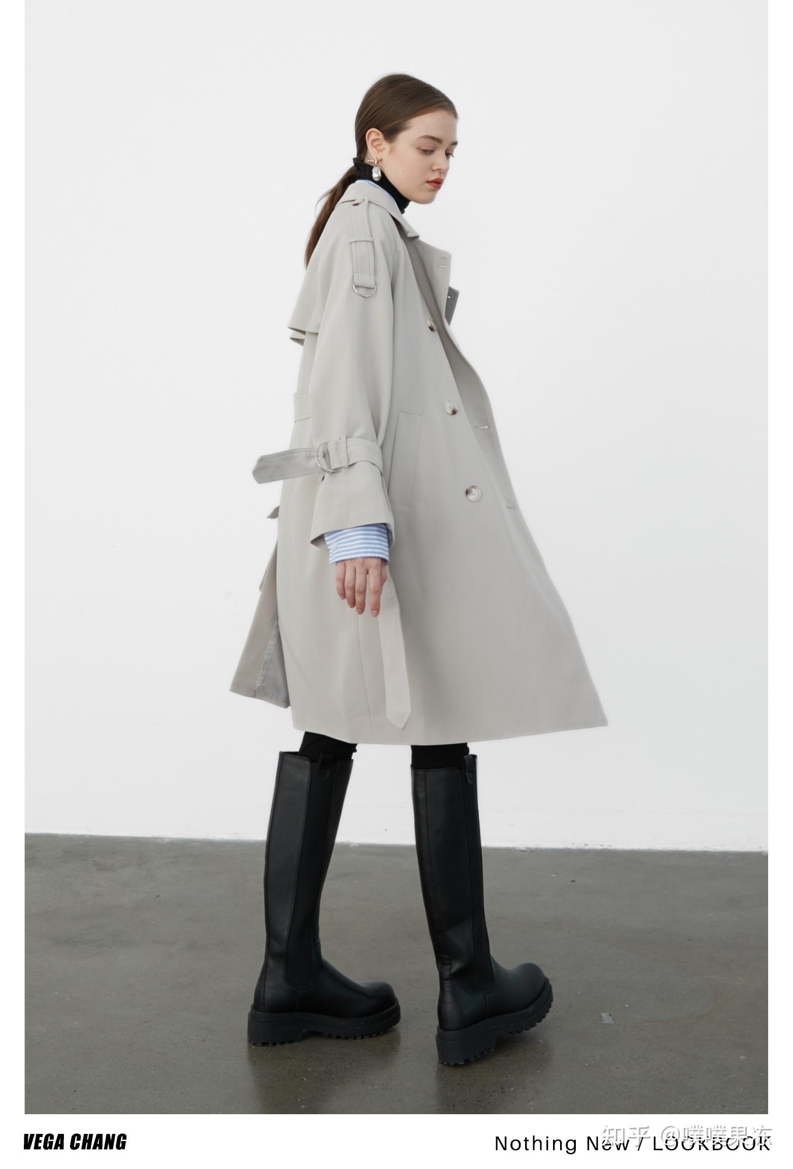 女生初秋怎么穿风衣好看?