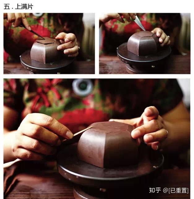 要求从任何一个角度看茶壶都不能有凹凸感,这对作者的工艺水平要求相