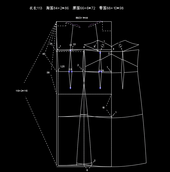 吊带连衣裙打版制图-服装打版裁剪 - 知乎