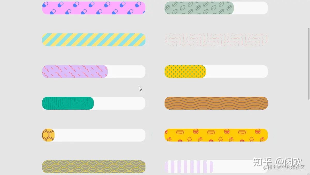 奇思妙想进度条大合辑,手把手 diy 各种进度条 - 知乎