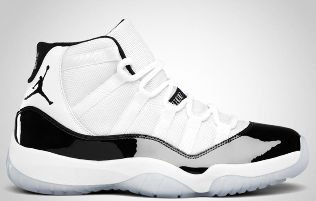 air jordan 11 black and white